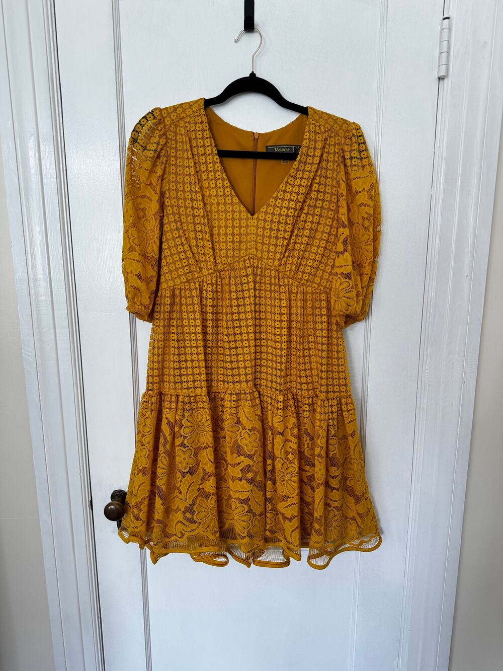 Melonie Short Sleeve Babydoll Summer Dress size 4